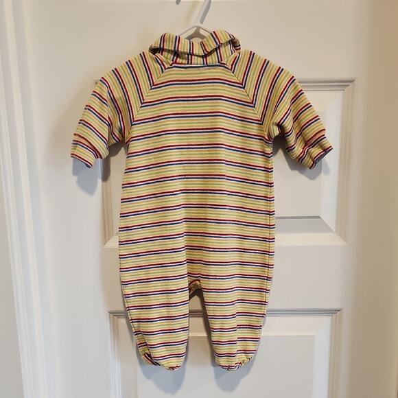 Carter's Yellow and Purple Footies with Collared Neckline - Picture 3 of 3